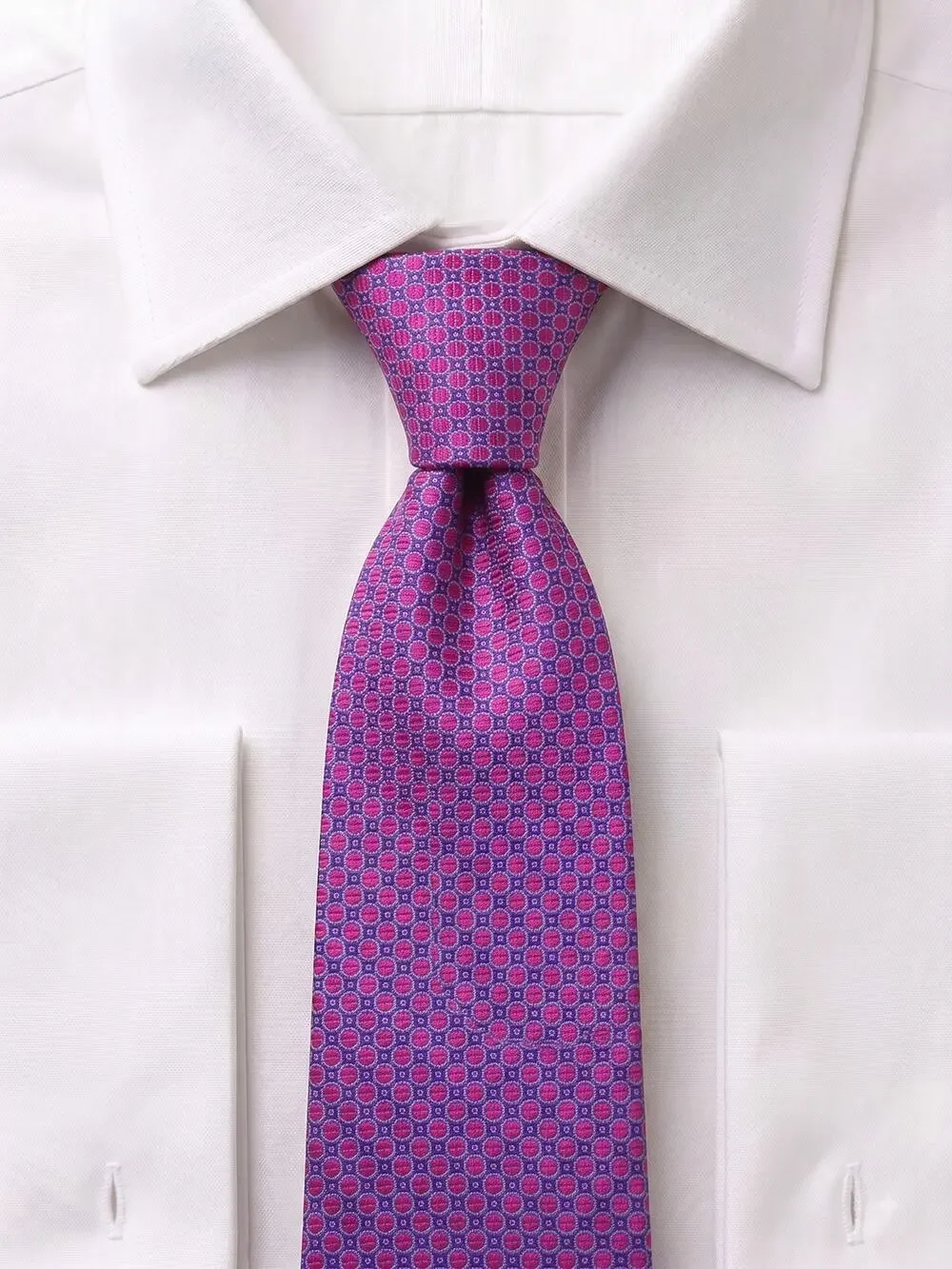 Ted Baker London Purple 100% Silk Necktie